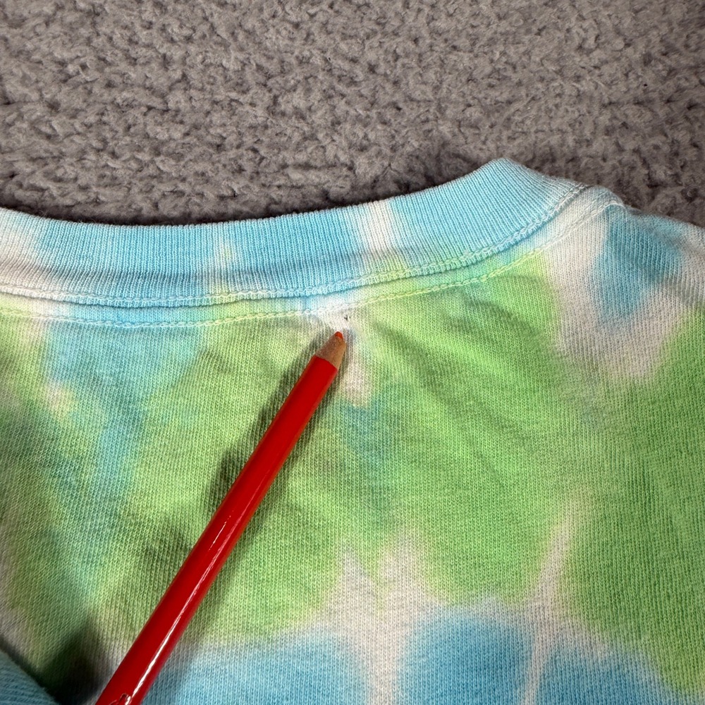 Cheech and Chong Liquid Blue T-Shirt Size XL Hot Rod Tie-Dye - Picture 8 of 9